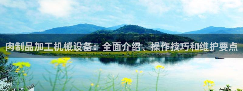 金年会金字招牌诚信经营：肉制品加工机械设备：全面介绍、操作技巧和维护要点