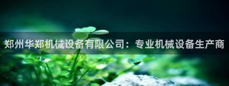 金年会电子游戏：郑州华郑机械设备有限公司：专业机械设备生产商