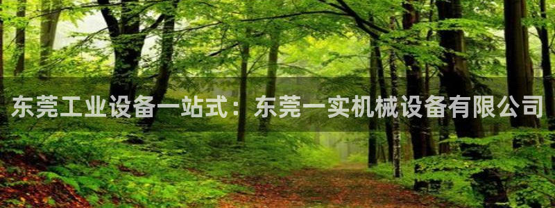 金年会体育网页版：东莞工业设备一站式：东莞一实机械设备有限公司