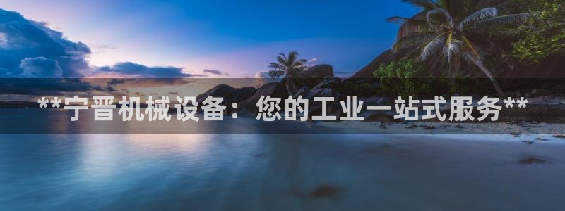 金年会体育app官网下载：**宁晋机械设备：您的工业一站式服务**
