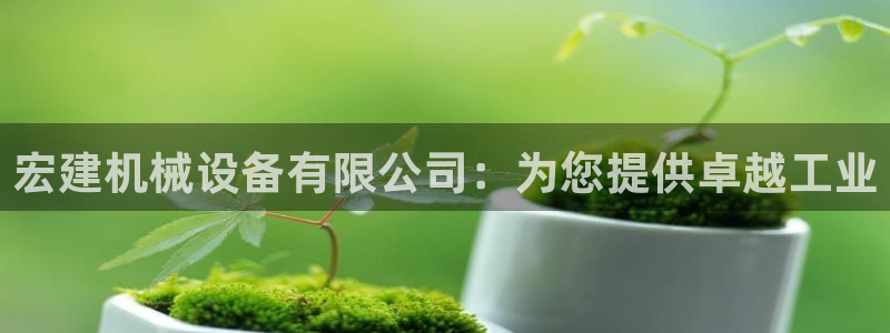 金年会app官方网站入口：宏建机械设备有限公司：为您提供卓越工业