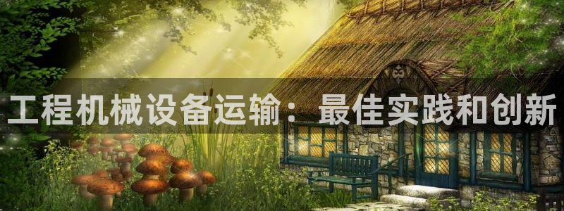 金年会官方在线入口网址大全：工程机械设备运输：最佳实践和创新