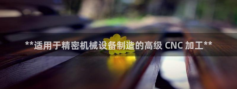 金年会 金字招牌诚信至上下载：**适用于精密机械设备制造的高级 CNC 加工**