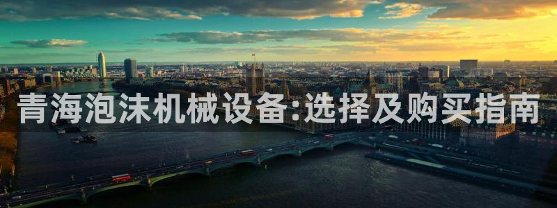 金年会是正规平台吗：青海泡沫机械设备:选择及购买指南